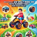 Why Choose a 24 Volt Ride On with Rubber Tires for Your Child?